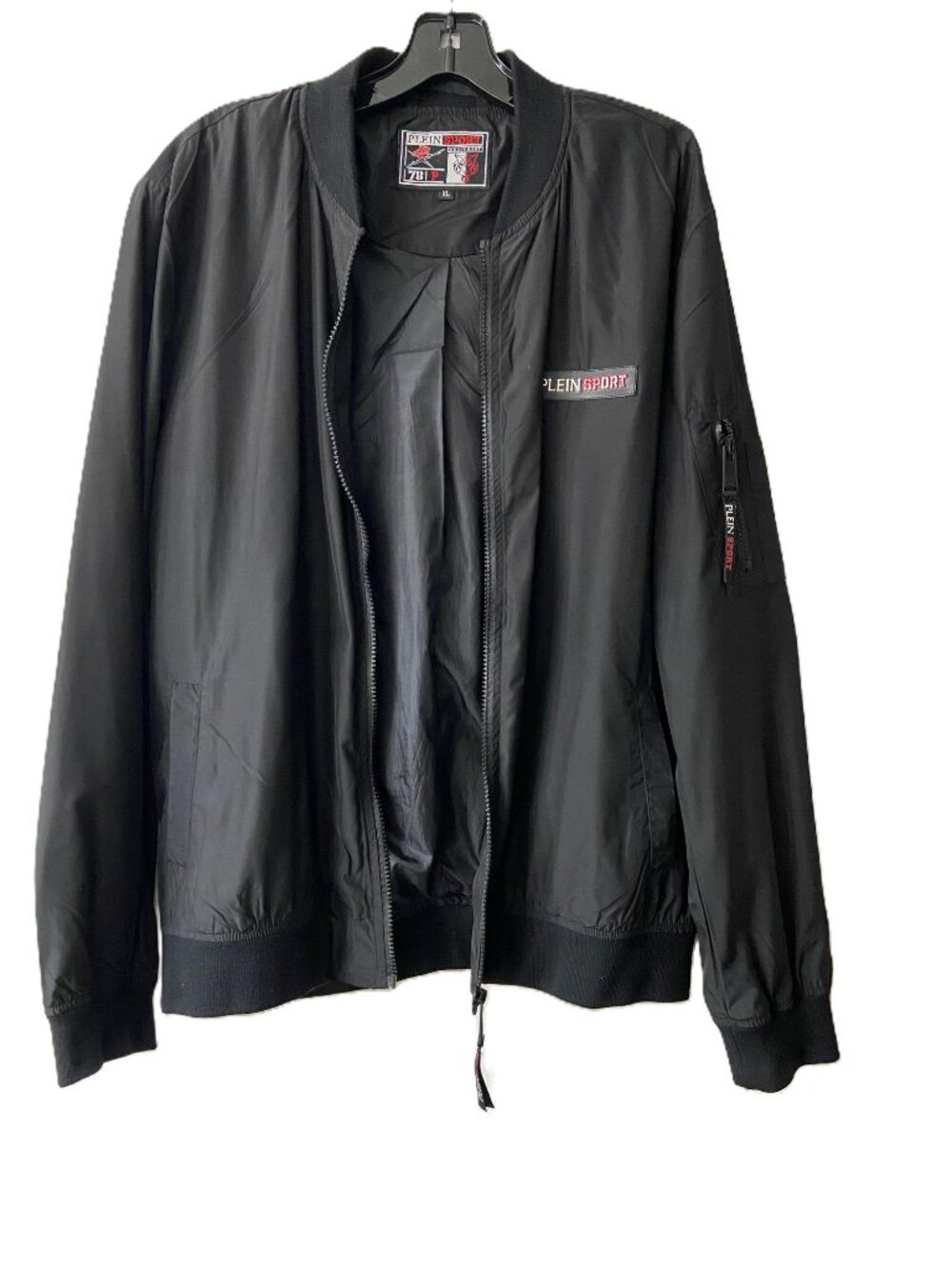 PHILIPP PLEIN Nylon Bomber Jacket